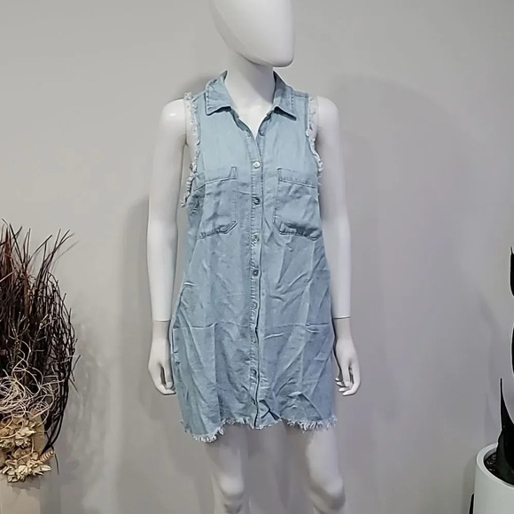 NWOT Show Me Your MuMu Vicki Shirt Dress - Picture 2 of 11
